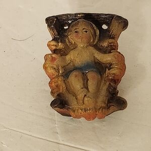 Handcrafted Cherub Holiday Ornament